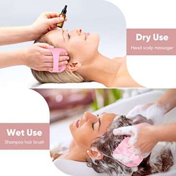 Bsisme Scalp Massager for Dandruff Removal and Hair Growth