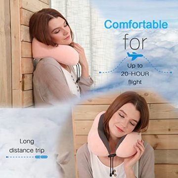 Best Memory Foam Travel Pillow for Neck Support & Comfort