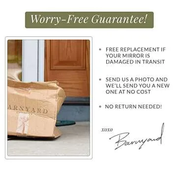 Elegant 24x40 Black Metal Cathedral Mirror for Home