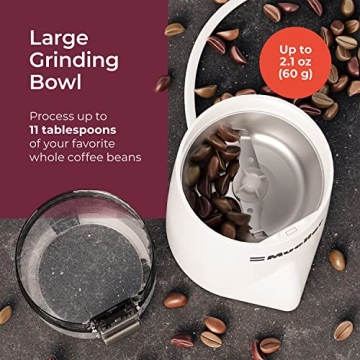 Mueller HyperGrind Precision Electric Grinder for Coffee and Spices