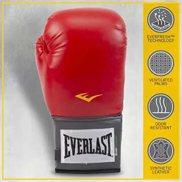 Everlast Training Gloves - Pro Style for Beginners & Trainers