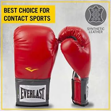 Everlast Training Gloves - Pro Style for Beginners & Trainers