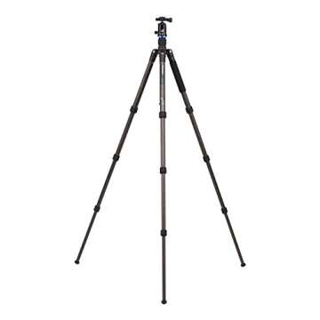 Benro Travel Angel 2 Series Carbon Fiber Tripod w/ V1E Ball Head (FTA28CV1)