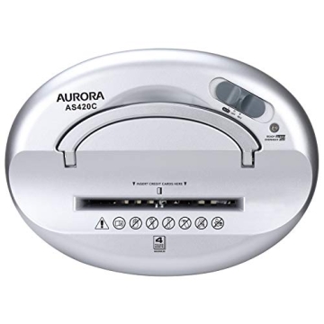 Compact Aurora AS420C Shredder for Home Office Use