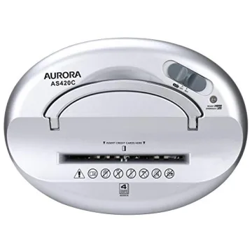 Compact Aurora AS420C Shredder for Home Office Use
