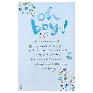 American Greetings Baby Shower Card for Boys