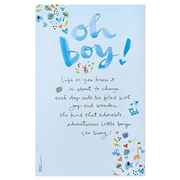 American Greetings Baby Shower Card for Boys
