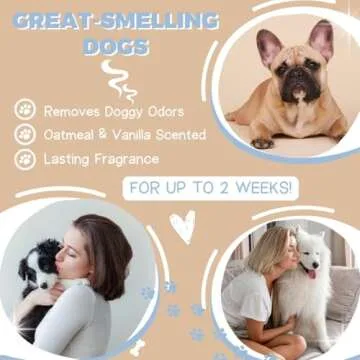 Alpha Dog Oatmeal Shampoo Natural for Dogs 26.4 Oz