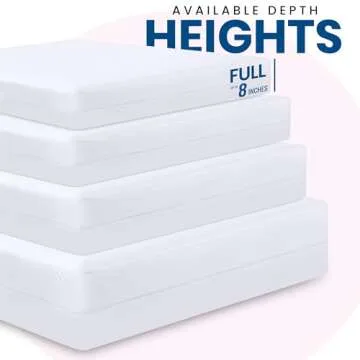 Utopia Bedding Premium Waterproof Bed Bug Mattress Cover, Full Zippered Mattress Protector, 8 Inches...