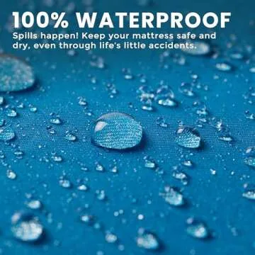 Utopia Bedding Premium Waterproof Bed Bug Mattress Cover, Full Zippered Mattress Protector, 8 Inches Deep, Dust Mite Proof 6-Sided Mattress Encasement for Bed