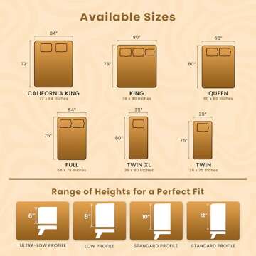 Utopia Bedding Premium Waterproof Bed Bug Mattress Cover, Full Zippered Mattress Protector, 8 Inches Deep, Dust Mite Proof 6-Sided Mattress Encasement for Bed