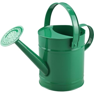 Finderomend Outdoor Metal Watering Can for Kids - 1.5L Quality Design | Fun Gardening Tool