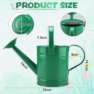 Durable Finderomend Metal Watering Can for Kids