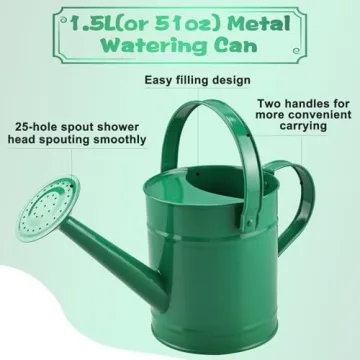 Durable Finderomend Metal Watering Can for Kids