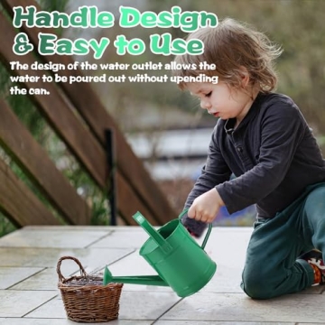 Durable Finderomend Metal Watering Can for Kids