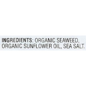 Gimme Seaweed - Sea Salt - 6 Count - Organic Roasted Seaweed Sheets - Keto, Vegan, Gluten Free - Great Source of Iodine & Omega 3’s - Healthy On-The-Go Snack for Kids & Adults