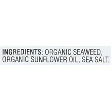 Gimme Seaweed - Sea Salt - 6 Count - Organic Roasted Seaweed Sheets - Keto, Vegan, Gluten Free - Great Source of Iodine & Omega 3’s - Healthy On-The-Go Snack for Kids & Adults