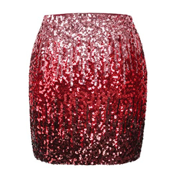 Stunning MANER Sequin Skirt for Night Out Party