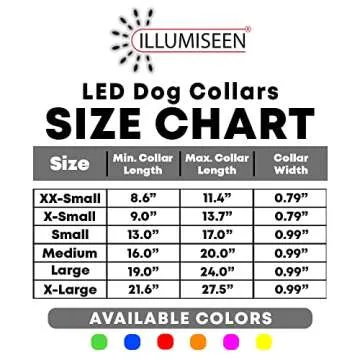 Illumiseen LED Dog Collar USB Rechargeable - Bright & High Visibility Lighted Glow Collar for Pet Night Walking - Weatherproof, in 6 Colors & 6 Sizes (Green X-Large)