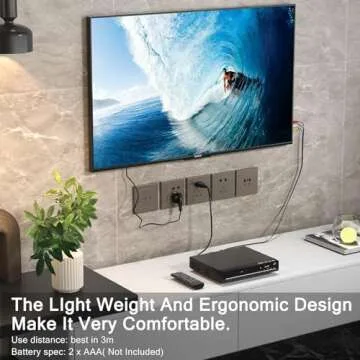 DVD Players for TV with HDMI,Plays All Regions and Formats,CD Player for Home,Support 1080P Video/CD/DVD/VCD/JPEG/USB, Remote, HDMI and RCA Cables Included