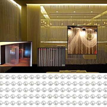 Weoxpr 20-Piece White Faux Pearl Necklaces Set for Parties