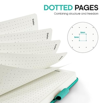 Taja Dotted Journal - Creative A5 Notebook for All