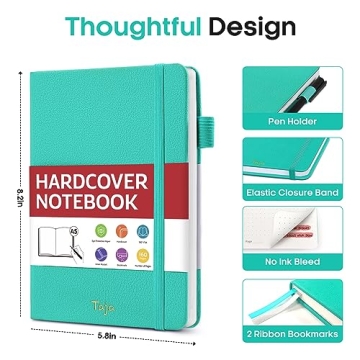 Taja Dotted Journal - Creative A5 Notebook for All