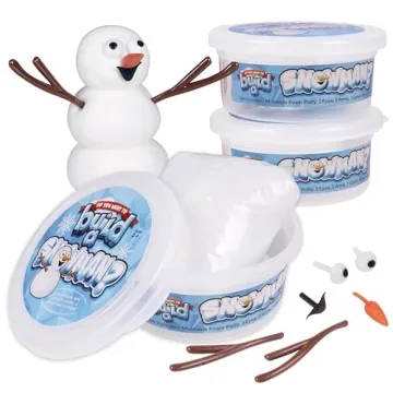 Kangaroo Build a Snowman Kit 3Pk Fun Craft for Kids