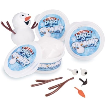 Kangaroo Build a Snowman Kit 3Pk Fun Craft for Kids
