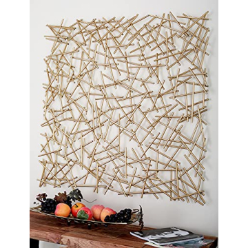 Deco 79 Metal Geometric Home Wall Art for Elegant Interiors