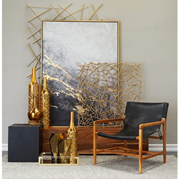 Deco 79 Metal Geometric Home Wall Art for Elegant Interiors