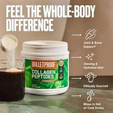 Bulletproof Collagen Peptides with MCT Oil for Advanced Health