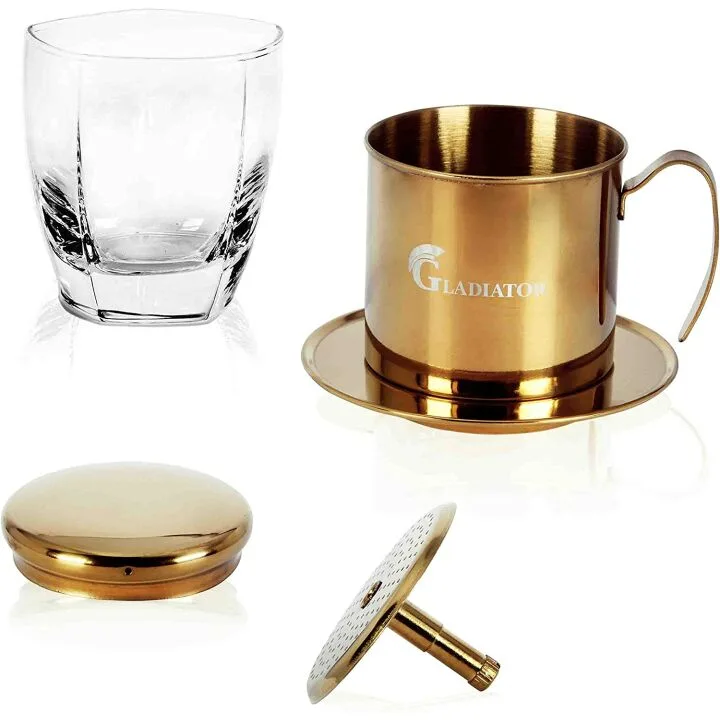 Portable Vietnamese Coffee Filter Phin for Coffee Lovers