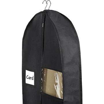 Zilink Breathable Garment Bags for Suits Dresses Travel Set of 2