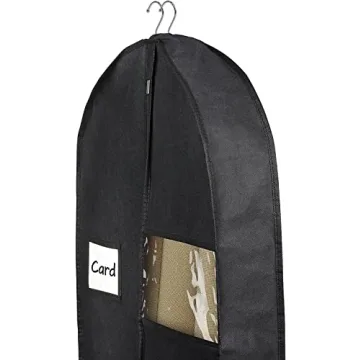 Zilink Breathable Garment Bags for Suits Dresses Travel Set of 2