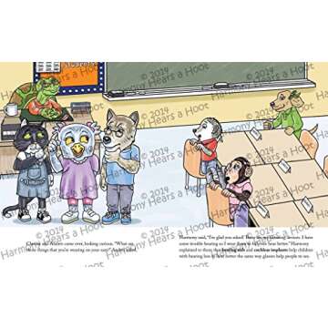 Harmony Hears a Hoot by Fara Augustover (2014) Hardcover