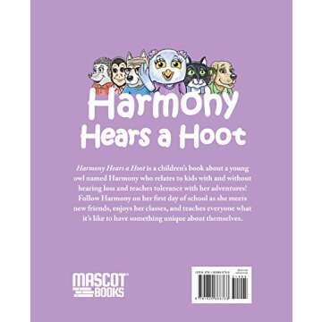 Harmony Hears a Hoot by Fara Augustover (2014) Hardcover