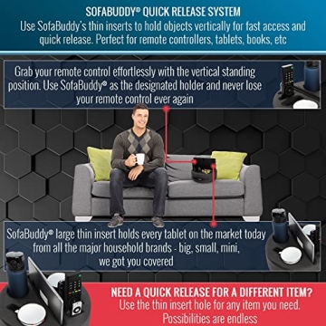 Sofa Buddy Convenient Couch Cup Holder for Every Occasion