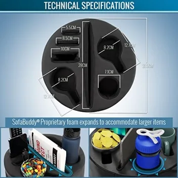 Sofa Buddy Convenient Couch Cup Holder for Every Occasion