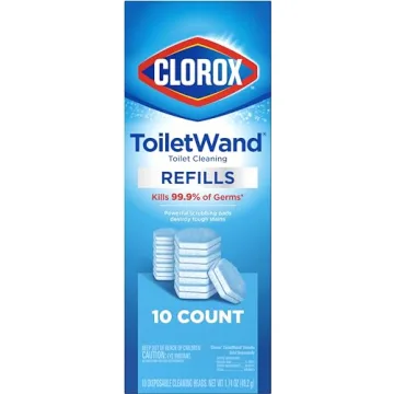 Clorox ToiletWand Refills for Effortless Cleaning 10 Count