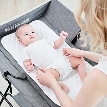 BlueSnail Quilted Waterproof Changing Pad Liners 3 Count