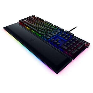 Razer BlackWidow Elite Mechanical Gaming Keyboard: Green Mechanical Switches - Tactile & Clicky - Ch...