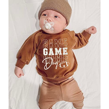Cozy MoZiKQin Baby Crewneck Sweatshirt for Fall Fun