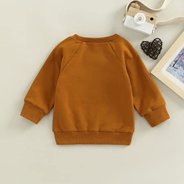 Cozy MoZiKQin Baby Crewneck Sweatshirt for Fall Fun