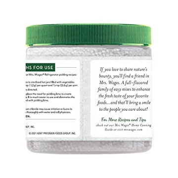 Mrs. Wages Pickle Crisp for Crunchy Pickles and Peppers 5.5 oz