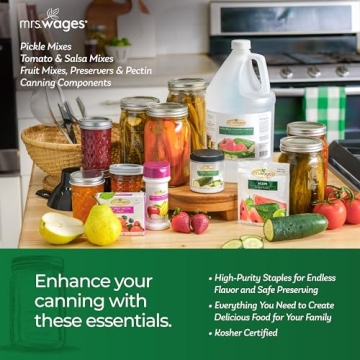 Mrs. Wages Pickle Crisp for Crunchy Pickles and Peppers 5.5 oz