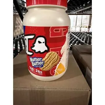 GHOST Whey Protein Powder Nutter Butter 26G Protein 2.4LB