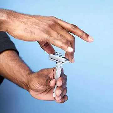 Precision-Crafted Swedish Stainless Steel Double-Edge Safety Razor Blades - Superior Sharpness for Smooth, Close Shaves - 20 Blade Pack