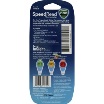 Vicks Speed Read Digital Thermometer for Quick Readings