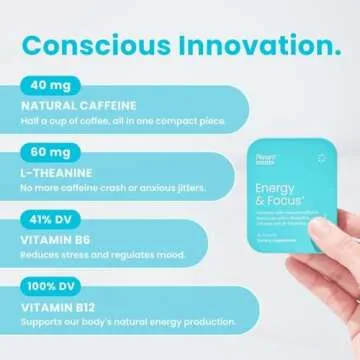 NeuroGum Energy Caffeine Mints for Focus and Clarity